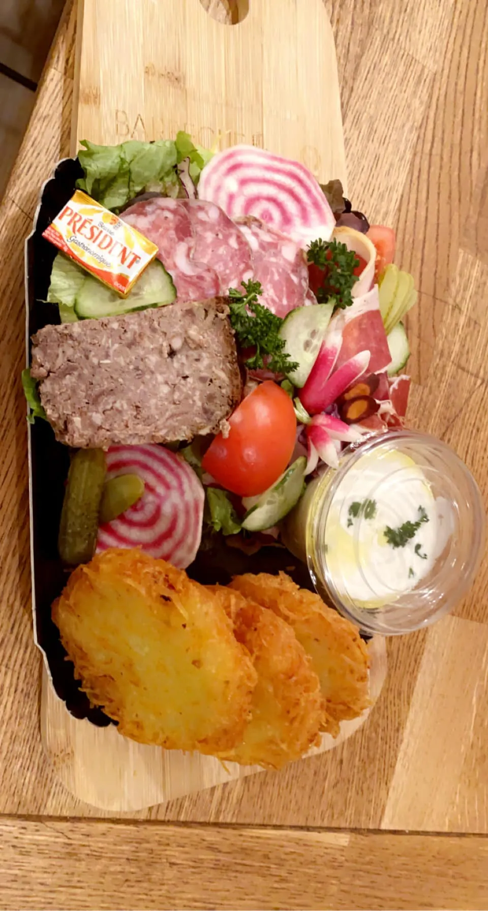 Plat de l'Auberge des Girards